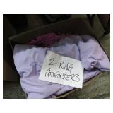2-- KING COMFORTERS