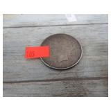 1922 SILVER PEACE DOLLAR COIN
