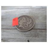1890 MORGAN SILVER DOLLAR COIN