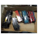 MARX MODEL TRAIN TIN ENGINE & CARS