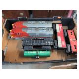 MARX MODEL TRAIN SANTA FE ENGINES & CARS
