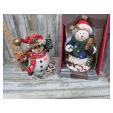 SNOWMAN CHRISTMAS FIGURES