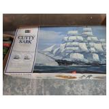 36" LONG CUTTY SARK SHIP MODEL