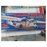 1:28 BALSA CATALINA PBY-5A AIRPLANE MODEL
