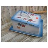 NEW--HALL POTTERY STAFFORDSHIRE CHEESE DISH