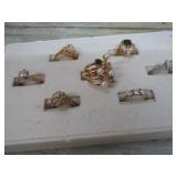 ASSORTED COSTUME JEWELRY RINGS