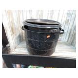 2-- GRANITEWARE CANNING POTS