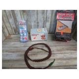 DOOR ALARM, DOG SHOES & MOLD CLEANER