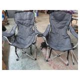 2--FOLDING CAMP CHAIRS