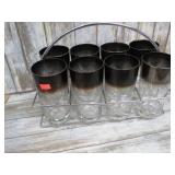 MCM HIGHBALL GLASSES IN CADDY