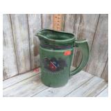 WHITE SATIN GIN PITCHER