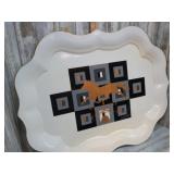 MCM FRED PACE GOLD LEAF SERVING TRAY