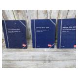 3-- PARTIALLY FILLED LINCOLN CENT BOOKS