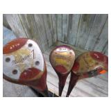 3 GOLF CLUBS