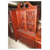 MAHOGANY CHINA HUTCH