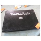 1981 U.S. PROOF COIN SET