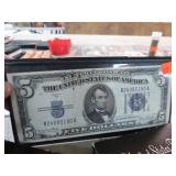 1934 SERIES #5 SILVER CERTIFICATE