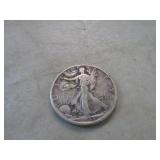 1943 WALKING LIBERTY SILVER HALF DOLLAR