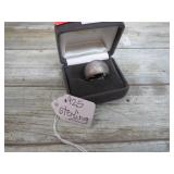 STERLING SILVER RING --SZ 7 1/4