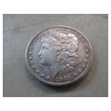 1904 MORGAN SILVER DOLLAR COIN