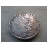 1883 MORGAN SILVER DOLLAR COIN
