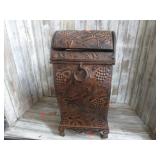 DECORATIVE METAL TRASH CAN