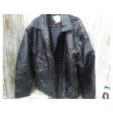 NAPOLINE LEATHER COAT -- 2X -- NEW W/ TAGS