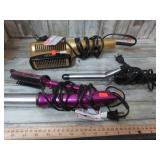HAIR DRYER, IRONS & STYLING BRUSH