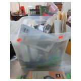 ASSORTED SCHOOL, OFFICE, CRAFT SUPPLIES