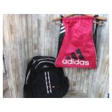 BOOK BACKPACK & ADIDAS GEAR BAG