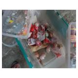 MOSTLY EASTER DECOR & FLIP-TOP TUB