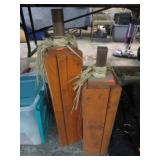 HOMEMADE 2X4 PUMPKINS DECOR