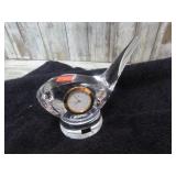 HOYA MUSEUM CRYSTAL GOLF CLUB CLOCK