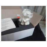 LENOX IVORY CHINA & 24 KT GOLD ELEPHANT