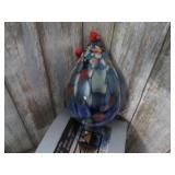 ART GLASS CHRISTMAS ORNAMENT -- KANE MARIE