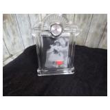 SEIKO CRYSTAL PICTURE FRAME CLOCK