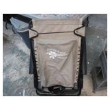 FOLDING LOUNGE CHAIR W/ FAN