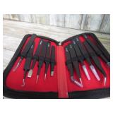 SET OF 12-- PRECISION TWEEZERS