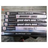 6-- PLAYSTATION PS2 VIDEO GAMES