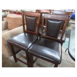 4-- BAR HEIGHT DINING CHAIRS