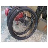 FRONT & REAR 27.5 BIKE WHEELS & TIRES