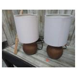 PAIR-- TABLE LAMPS