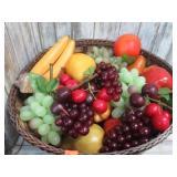ARTIFICIAL FRUIT BASKET