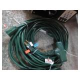 2-- OUTDOOR EXTENSION CORDS