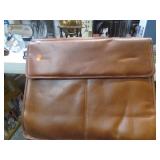 UNUSED LEATHER BRIEF CASE