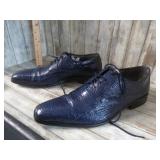 BLUE STACY ADAMS DRESS SHOES -- 11M