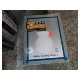 GLOBE CEILING LIGHT FIXTURE