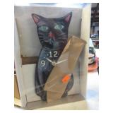 PINK CLOUD GALLERY CAT CLOCK