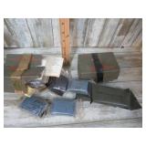 VINTAGE MILITARY FIRST AID ITEMS