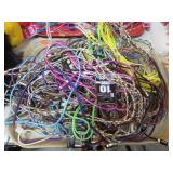 TRAY LOT-- USB CELL PHONE CORDS -- ASSORTED ENDS